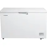 Lada frigorifica Heinner HCF-HM371CE++, 371 l, Clasa E, Control Electronic, Functie frigider, Iluminare LED, Alb