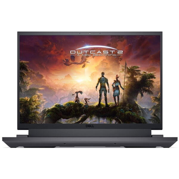 Laptop Dell Gaming, 16 inch, G16 7630, QHD+ 165Hz, Procesor Intel Core i7-13700HX (30M Cache, up to 5.00 GHz), 16GB DDR5, 512GB SSD, GeForce RTX 4060 8GB, Linux, Metallic Nightshade with Black thermal shelf