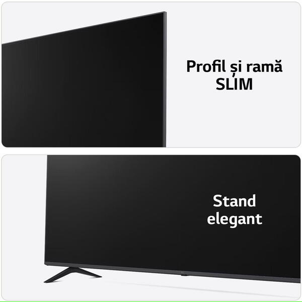Televizor LG LED 50UR80003LJ, 125 cm, Smart, 4K Ultra HD, Clasa F (Model 2023)
