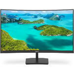 Monitor Philips 23.6", curbat LED VA, 241E1SCA, Full HD, HDMI, Negru