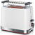 Toaster Bosch Compact TAT4M221, Setari pt decongelare si incalzire, Suport pt incalzire chifle, High lift, Oprire automata, Rumenire uniforma, Alb