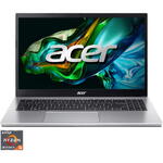 Laptop Acer 15.6 inch, Aspire 3 A315-24P, Full HD IPS, Procesor AMD Ryzen 5 7520U (4M Cache, up to 4.3 GHz), 16GB DDR5, 512GB SSD, Radeon 610M, No OS, Pure Silver