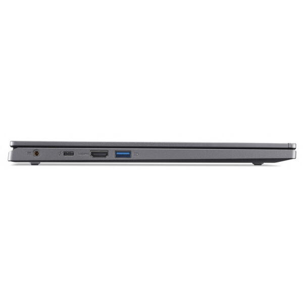 Laptop Acer Aspire 5 A515-58M, 15.6 inch, Full HD IPS, Procesor Intel Core i5-1335U (12M Cache, up to 4.60 GHz), 16GB DDR5, 512GB SSD, Intel Iris Xe, No OS, Steel Gray