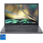 Laptop Acer Aspire 5 A515-57, 15.6 inch, Full HD IPS, Procesor Intel Core i7-12650H (24M Cache, up to 4.70 GHz), 16GB DDR4, 1TB SSD, GMA UHD, No OS, Steel Gray