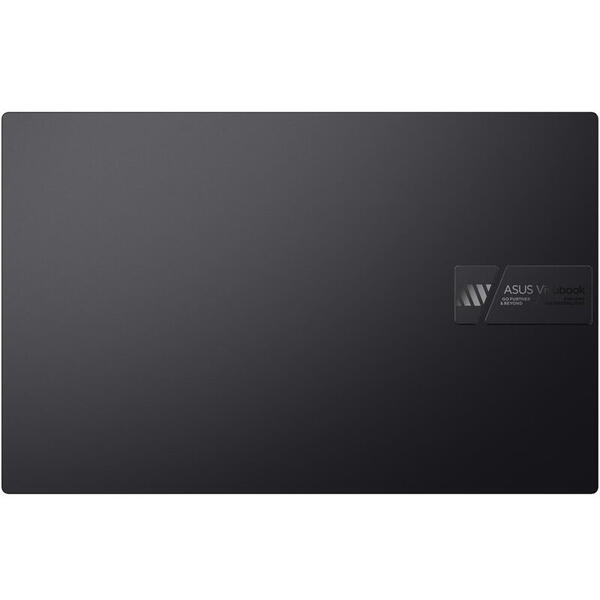 Laptop Asus Vivobook 15X OLED K3504VA, 15.6 inch, 2.8K 120Hz, Procesor Intel Core i5-1340P (12M Cache, up to 4.60 GHz), 16GB DDR4, 1TB SSD, Intel Iris Xe, No OS, Indie Black