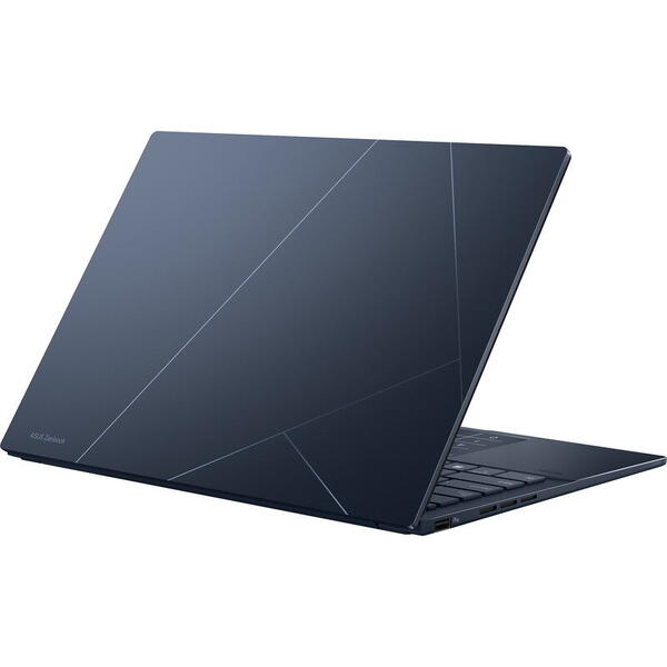 Laptop Asus Zenbook 14 OLED UX3405MA, 14 inch, 3K 120Hz, Procesor Intel Core Ultra 7 155H (24M Cache, up to 4.80 GHz), 16GB DDR5X, 1TB SSD, Intel Arc, Win 11 Pro, Ponder Blue
