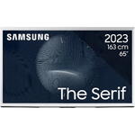 Televizor Samsung Lifestyle The Serif QLED 65LS01BG, 163 cm, Smart, 4K Ultra HD, 100 hz, Clasa G (Model 2023)