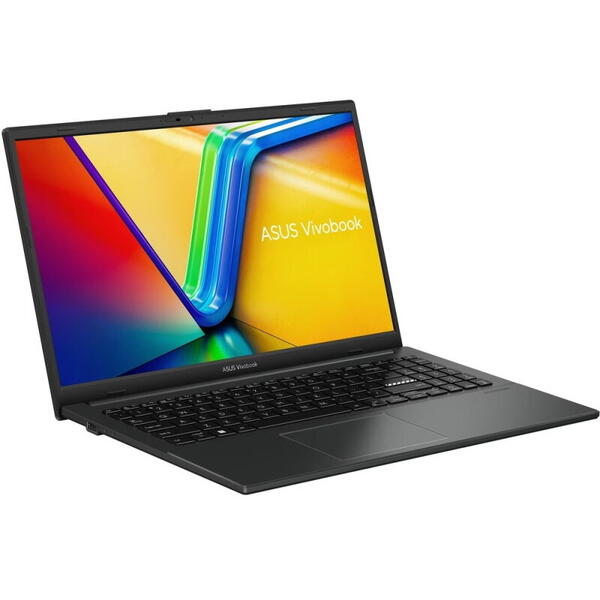 Laptop Asus Vivobook Go 15 E1504FA, 15.6 inch, FullHD, Procesor AMD Ryzen 5 7520U (4M Cache, up to 4.3 GHz), 8GB DDR5, 512GB SSD, Radeon 610M, No OS, Mixed Black