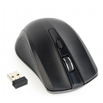 Mouse Gembird MUSW-4B-04, Wireless optical, 1600 DPI, USB, Negru