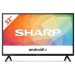 Televizor Sharp LED 32FG2EA, 81 cm, Smart Android, HD, Clasa E