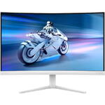Monitor Philips Gaming Curbat VA PHILIPS Evnia 27M2C5201L/00, 27", Full HD, 180Hz, HDR 10, Clasa E, Alb