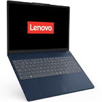 Laptop Lenovo IdeaPad Slim 3 15AHP10 cu procesor AMD Ryzen™ 7 8840HS pana la 5.1GHz, 15.3" WUXGA IPS, 16GB DDR5 RAM, 512GB SSD,AMD Radeon™ 780M Graphics, No OS, Cosmic Blue