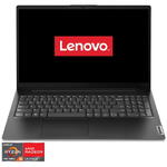 Laptop Lenovo Lenovo V15 G4 AMN cu procesor AMD Ryzen™ 5 7520U pana la 4.3GHz, 15.6" Full HD, 16GB LPDDR5, 512GB SSD, AMD Radeon™ 610M Graphics, No OS, Business Black, 3y Courier or Carry-in
