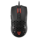 Mouse GENESIS gaming cu fir Genesis Krypton 750, senzor optic Pixart PAW3333, interfata USB, rezolutie maxima 8000 DPI, numar butoane programabile 6, iluminare RGB, switch mecanic Huano, alb