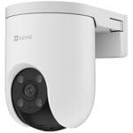 Camera de supraveghere EZVIZ Ezviz CS-H8c Pro 3K Wifi Full Color Pan Tilt , 5 MP, suporta card microSD de pana la 512 GB si stocare in Ezviz CloudPlay, Lentila 4mm, IR 30m, Sirena, Lumina, Microfon, Difuzor, Auto-Zoom Tracking