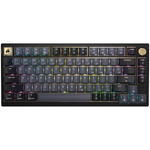 Tastatura Corsair mecanica gaming Corsair K65 PLUS 2.4GHz Wireless - Bluetooth®, 75%, Pre-Lubricated CORSAIR MLX Red Linear Switches, RGB