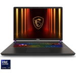 Laptop MSI Gaming MSI Vector 17 HX AI A2XWJG cu procesor Intel® Core™ Ultra 9 275HX pana la 5.4GHz, 17'', QHD+, 240Hz, IPS, 64GB DDR5 RAM, 2TB SSD, NVIDIA® GeForce RTX™ 5090 24GB GDDR7, No OS, Cosmos Gray