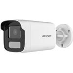Camera de supraveghere Hikvision IP 4MP, Smart Hybrid Light, IR 50m, Lumina alba 50m, lentila 4mm, Slot card, Microfon, PoE - Hikvision DS-2CD1T43G2-LIUF(4mm)