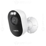 Camera de supraveghere REOLINK wireless WiFi Reolink Lumus E430, 4 MP, 2.8 mm, IR 10 m, PIR, reflector, slot card, sirena, microfon