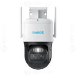 Camera de supraveghere REOLINK rotativa GSM 4G PTZ Reolink TrackMix LTE G770, 8 MP, 2.8 - 8 mm, lumina alba / IR 30 m, dual band, microfon si difuzor, acumulator 5100 mAh, slot card, zoom hibrid 6x, auto tracking, Dimensiuni: 228.2*147*129mm Greutate: 1.4kg