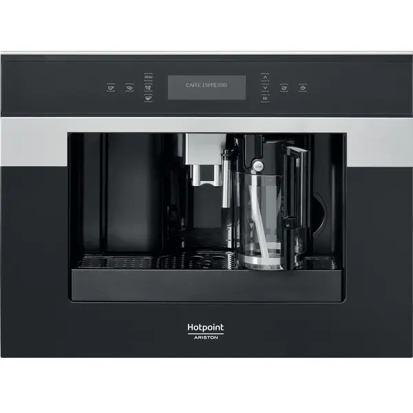 Espressor automat Hotpoint CM 9945 HA, Incorporabil, 1400 W, 1.8 l, 15 bar, Negru