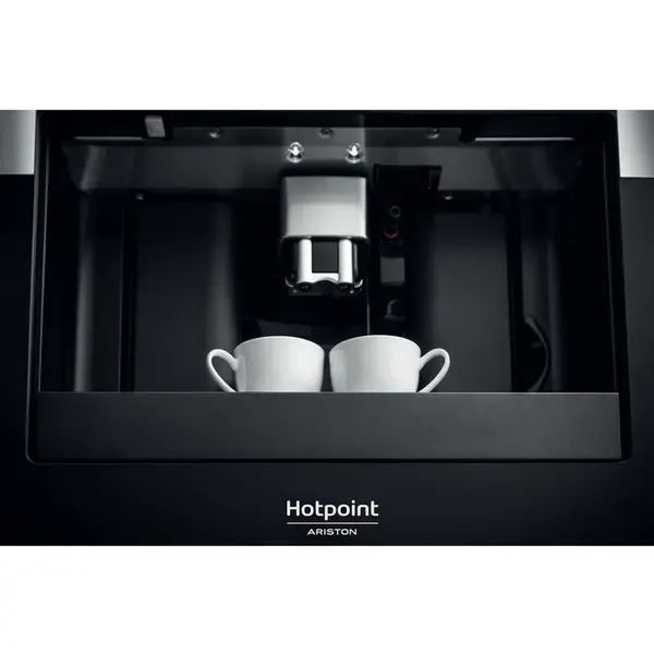 Espressor automat Hotpoint CM 9945 HA, Incorporabil, 1400 W, 1.8 l, 15 bar, Negru