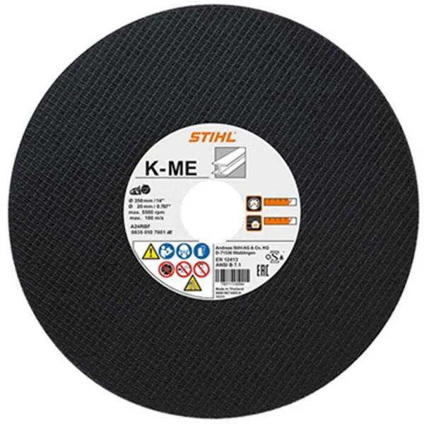 Disc abraziv STIHL K-ME, Diametru 300 mm, 08350107000