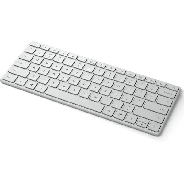 Tastatura Microsoft 21Y-00051 wireless Designer Compact, Bluetooth 5.0, Alb