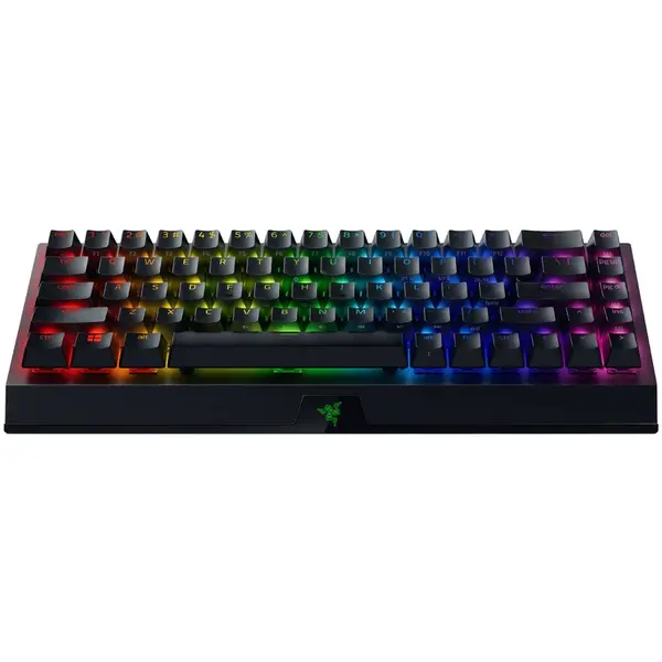 Tastatura RZ03-03891400-R3M1, gaming, mecanica BlackWidow V3 Mini, wireless HyperSpeed, format 65%, iluminare Chroma RGB, switch Razer Green, Negru