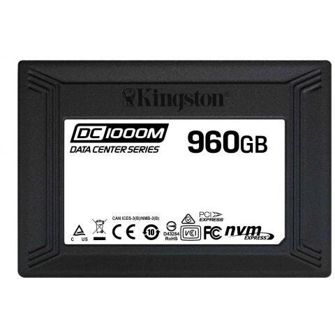 Memory stick Kingston SSD Server SEDC1000M/960G, PCI Express 3.0 x4, 2.5inch