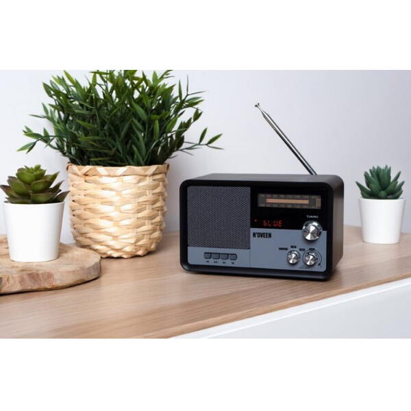 Radio portabil, AM / FM, Bluetooth, PR950 Negru