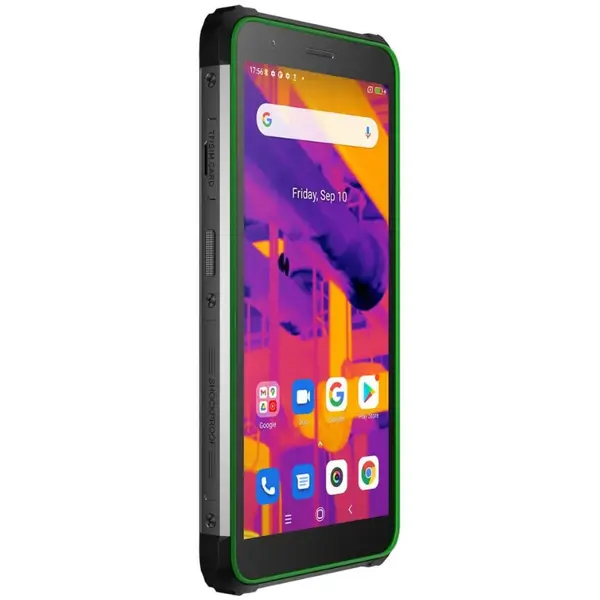 Telefon mobil BLACKVIEW BV6600 PRO GREEN, 4G, IPS 5.7", 4GB RAM, 64GB ROM, Android 11, Camera termica, Helio P35, IP68, 8580mAh, Dual SIM, Verde