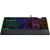 Tastatura Asus gaming mecanica ROG Strix Flare, RGB, Switch-uri Cherry MX Red, Emblema iluminata personalizabila, Suport ergonomic detasabil, Taste media dedicate, Iluminare Aura Sync, Negru