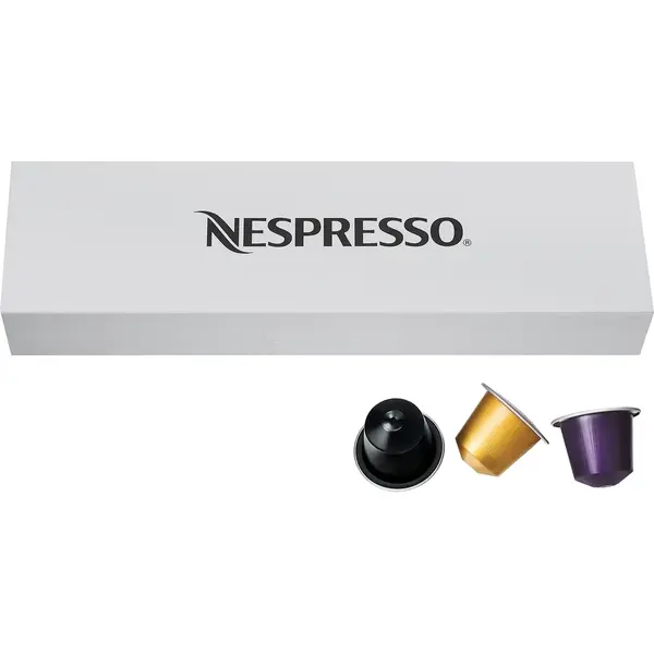 Espressor automat Nespresso by Krups Inissia White, 19 Bari, 1260 W, 0.7 l, Alb + 14 capsule cadou
