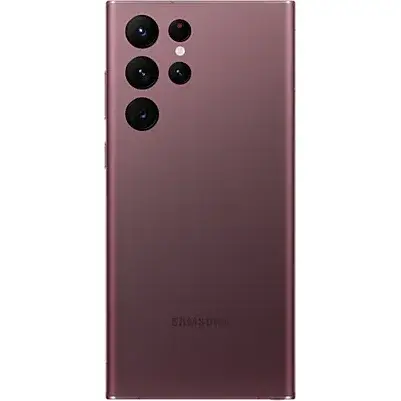 Telefon mobil Samsung Galaxy S22 Ultra, Dual SIM, 256GB, 12GB RAM, 5G, Burgundy