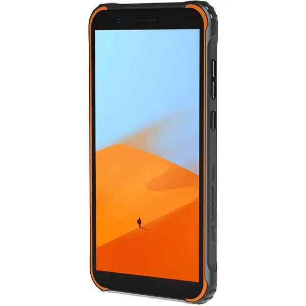 Telefon mobil BLACKVIEW BV4900, 4G, Dual SIM, 5.7-inch HD+, 3GB RAM, 32GB, Camera 8MP, 5580mAh, Android 10, NFC, Orange