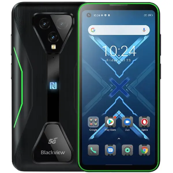 Telefon mobil BLACKVIEW BL5000 Verde, Dual 5G, IPS 6.36", 8GB RAM, 128GB ROM, Android 11, Dimensity 700 Octa Core, NFC, IP68, 4980mAh