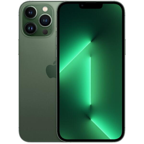 Telefon mobil Apple iPhone 13 Pro Max, 128GB, 5G, Alpine Green