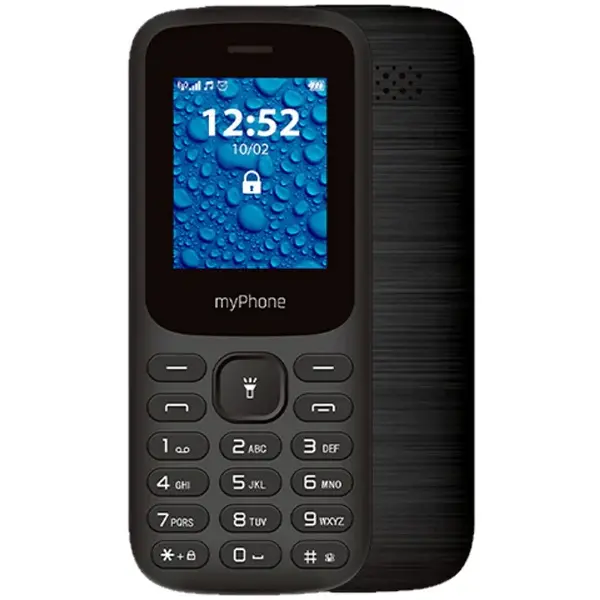 Telefon mobil myPhone 2220, Dual SIM, 2G, 1.77", 600mAh, Black