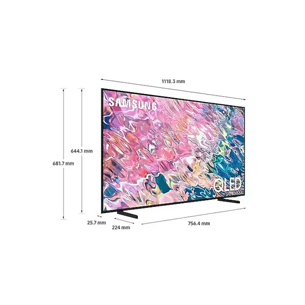 Televizor Samsung QLED 50Q60B, 125 cm, Smart, 4K Ultra HD, Clasa F