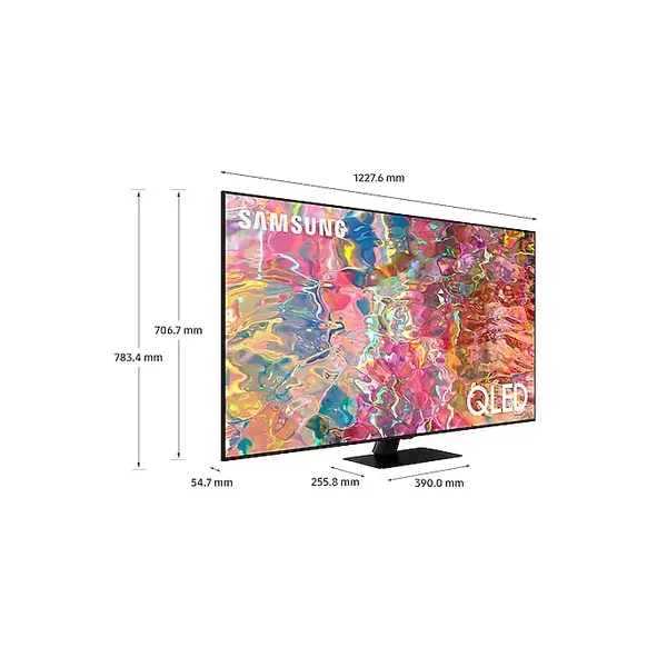 Televizor Samsung QLED 55Q80B, 138 cm, Smart, 4K Ultra HD, Clasa G