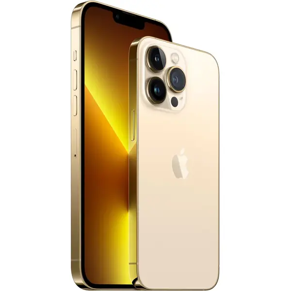 Telefon mobil Apple iPhone 13 Pro, 256GB, 5G, Gold
