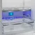 Combina frigorifica incorporabila Beko BCNE400E40SN, 370 l, No Frost, Raft sticle, HarvestFresh, Display touch control, Clasa E, H 194 cm, Alb