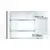 Combina frigorifica incorporabila Bosch KIF86PFE0, 223 l, Clasa E, NoFrost, FreshSense, H 177 cm, Argintiu