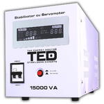  TED Electric Stabilizator retea maxim 15KVA-SVC cu servomotor monofazat NEW Design TED005045