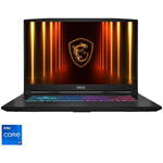 Laptop MSI Gaming MSI Katana 17 HX B14WEK cu procesor Intel® Core™ i7-14650HX pana la 5.2GHz, QHD, IPS, 240Hz, 16GB DDR5 RAM, 1TB SSD, NVIDIA® GeForce RTX™ 5050 8GB GDDR7, Free DOS, Black