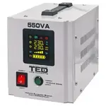 UPS TED Electric Pentru Centrala, Sursa Curent Centrala 550VA 300W cu Ecran LCD si Sinusoidala Pura, Utilizeaza Baterie 12V, Ted Electric TED000354