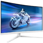 Monitor Philips Gaming Curbat LED VA Philips Evnia 5000 31.5", QHD (2560x1440), 180Hz, 1ms GtG (0.5ms SMBR), AMD FreeSync™, NVIDIA G-Sync™ Compatible, 1500R, 2x HDMI, Display Port, Jack, Ambiglow, Pivot, VESA, alb