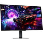 Monitor Samsung Gaming OLED Samsung Odyssey G8 27", 4K (3,840 x 2,160), 240Hz, 0.03ms, AMD FreeSync™ Premium Pro, HDR10+, Glare Free, 2x HDMI, Display Port, Jack, Pivot, Argintiu