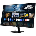 Monitor Samsung VA LED Samsung Smart, 32", 4K UHD (3840 x 2160), 60Hz, 4ms, HDMI/USB-C, Eye Saver, Flicker Free, Smart TV Apps, Negru